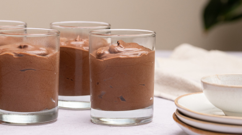 Mousse au chocolat à 3 ingrédients