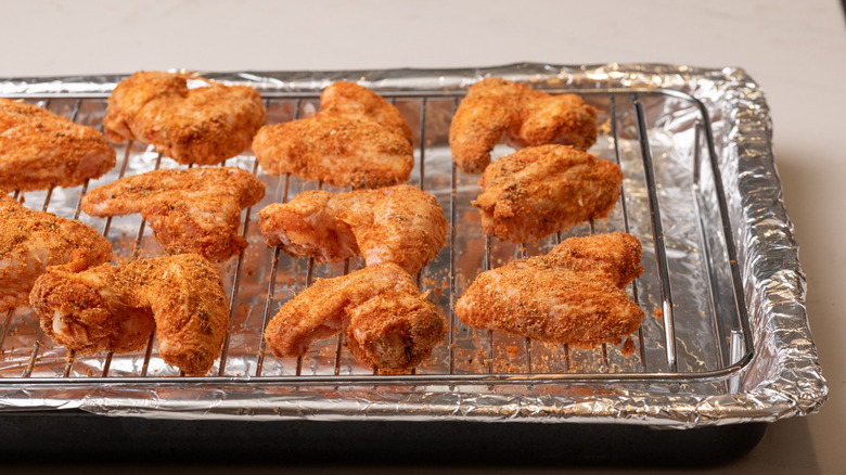 ailes de poulet prêtes à cuire