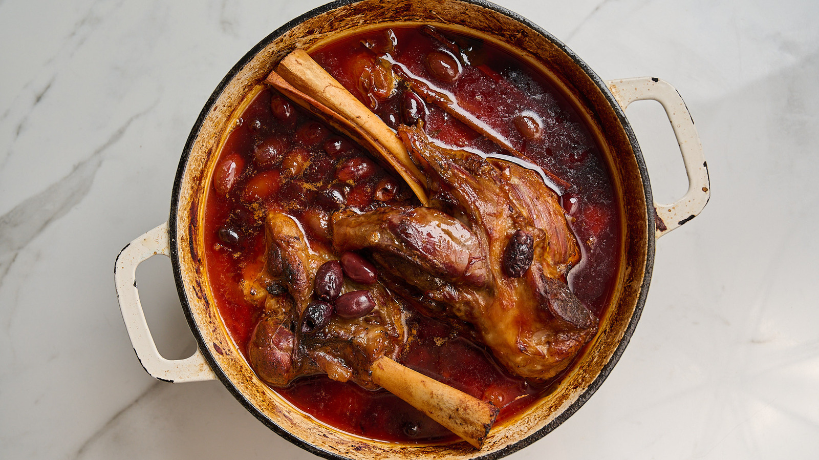 Recette de jarrets d'agneau à la grecque