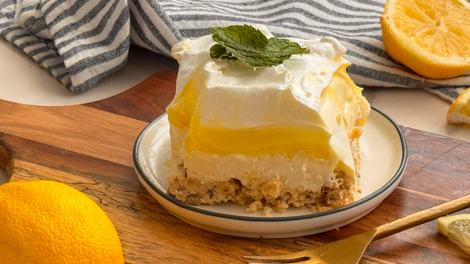 Recette luxuriante au citron à l’ancienne